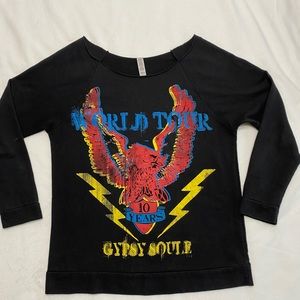 Gypsy Soule Rock and Roll Sweatshirt
Size Small